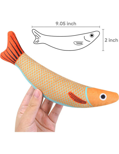 Juguete Interactivo para Gatos WONOWPA 3PCS con Hierba Gatera