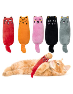 5 Juguetes para Gato Maiiu con Hierba Gatera - Diversión Segura