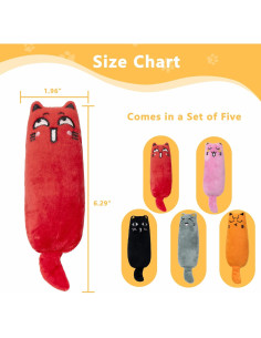 5 Juguetes para Gato Maiiu con Hierba Gatera - Diversión Segura 2