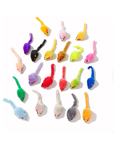 12 Juguetes de Ratón para Gatos Maiguangta - Catnip y Sonido