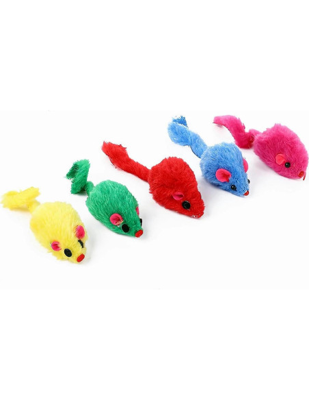 12 Juguetes de Ratón para Gatos Maiguangta - Catnip y Sonido