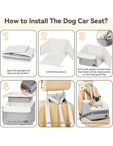 Asiento Elevador para Perros A 4 Pet - Pequeños y Medianos