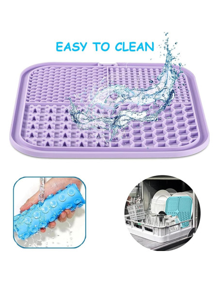 Alfombrilla de Lamer Ausin 20cm para Perros y Gatos 4Pack