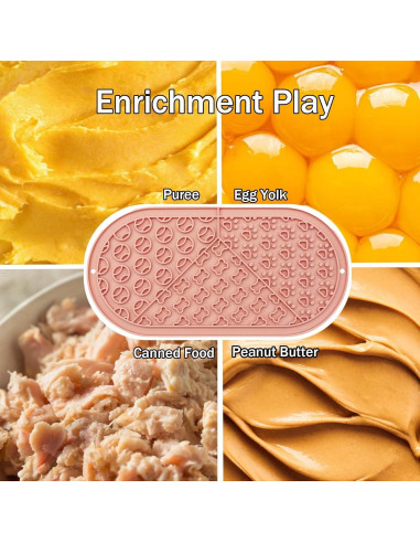 Alfombrilla Ovalada para Lamer Mooipur - Silicona Antideslizante