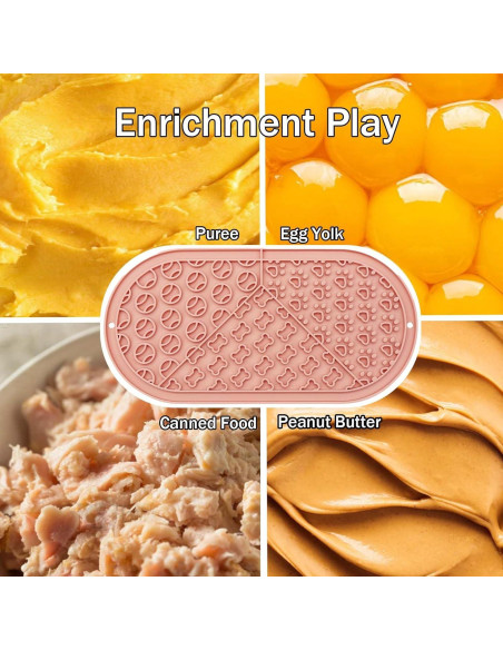 Alfombrilla Ovalada para Lamer Mooipur - Silicona Antideslizante