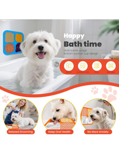 Juego de Alfombra de Olfato y Lamer Petcare 48x48 cm