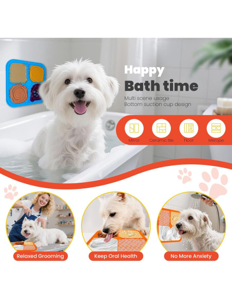 Juego de Alfombra de Olfato y Lamer Petcare 48x48 cm