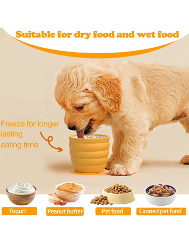 Cuenco de Alimentación Lenta Femont de Silicona 11x9.5cm