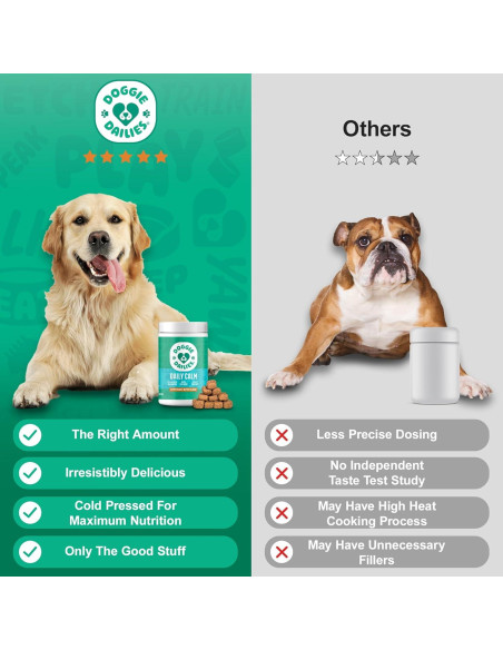 Masticables Calmantes Doggie Dailies Mantequilla de Maní 225g