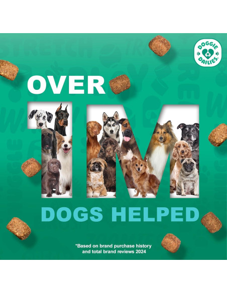 Masticables Calmantes Doggie Dailies Mantequilla de Maní 225g