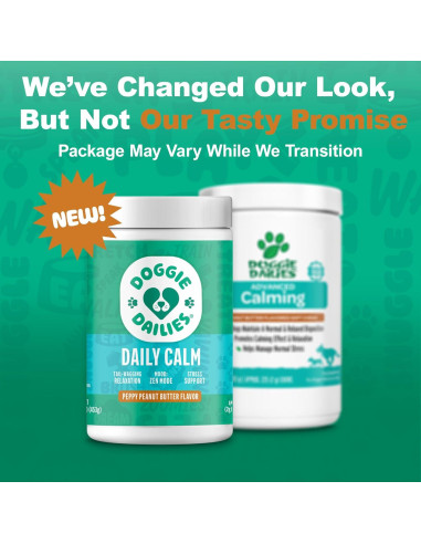 Masticables Calmantes Doggie Dailies Mantequilla de Maní 225g