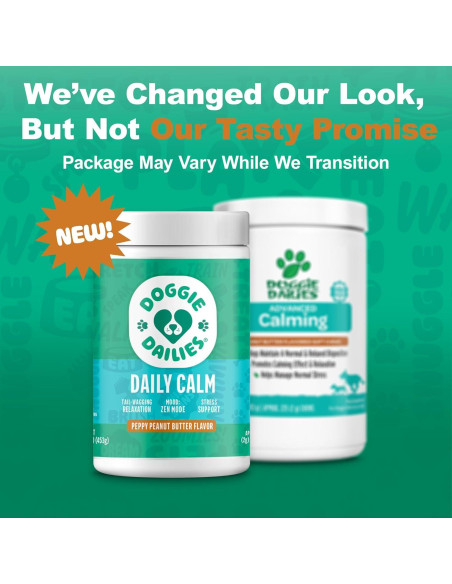 Masticables Calmantes Doggie Dailies Mantequilla de Maní 225g