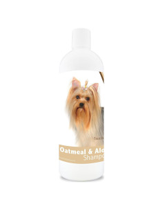 Champú de Avena y Aloe Healthy Breeds 16 oz para Yorkshire Terrier