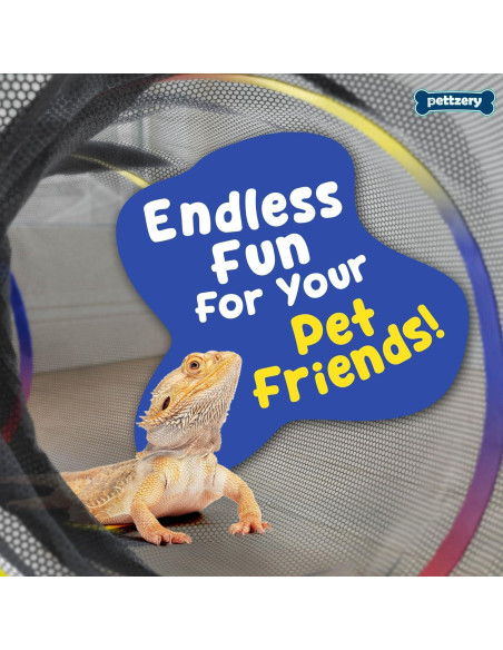 Recinto para Gatos al Aire Libre Paettzery 119x119cm Portátil