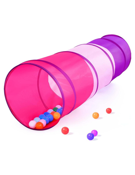 Túnel de Juego Colorido para Niños y Mascotas 1.83 m