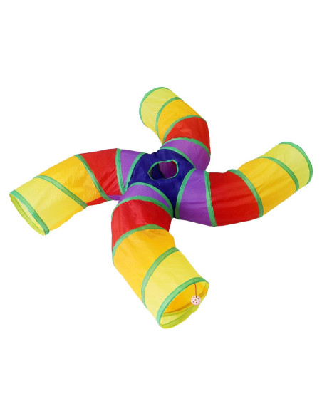 Túnel para Gatos Bemodst Grande en Forma de S - 4 Vías