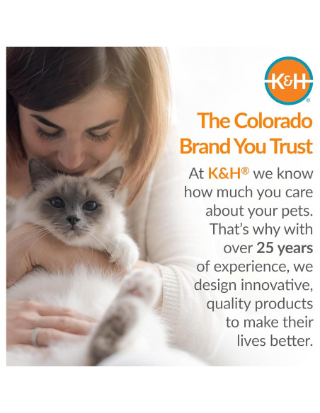 Cama Túnel Calentada K&H para Gatos 71cm Gris