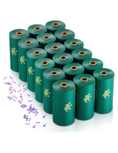 Bolsas de Excremento de Perro VEVOR 270 Cuentas 33x23cm Biodegradables