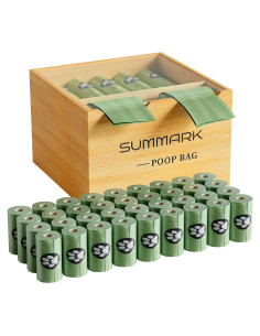 Bolsas de Desechos para Perro Summark 555 Unidades a Prueba de Fugas