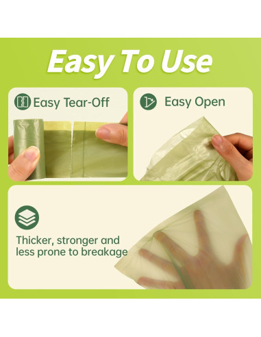 Bolsas de Desechos para Perro Summark 555 Unidades a Prueba de Fugas