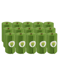 Bolsas biodegradables para excremento de perro Ykimok 225 unidades