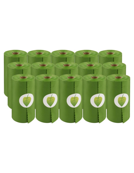 Bolsas biodegradables para excremento de perro Ykimok 225 unidades
