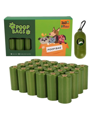 Bolsas de Excremento de Perro Shuheng Biodegradables 360 Unidades