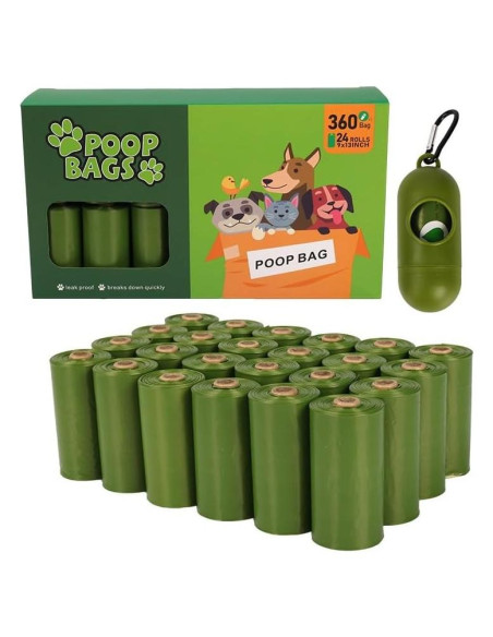 Bolsas de Excremento de Perro Shuheng Biodegradables 360 Unidades