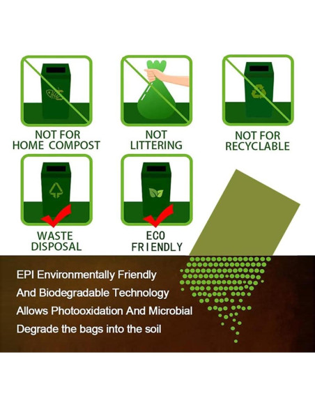 Bolsas de Excremento de Perro Shuheng Biodegradables 360 Unidades