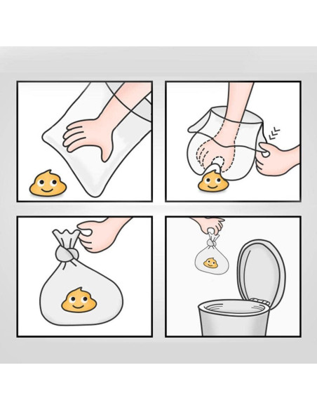 Bolsas de Excremento de Perro Shuheng Biodegradables 360 Unidades