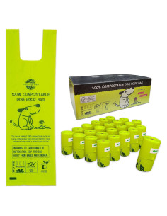 Bolsas de Excremento Compostables Moonygreen 240 Unidades