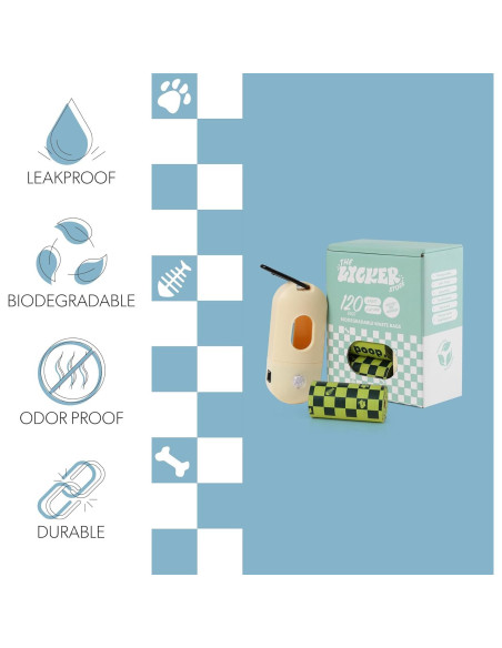 Bolsas de Desechos Biodegradables The Licker Store 120 Unidades
