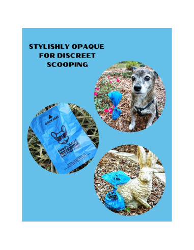 Bolsas de Poop Buddy Premium, Extra Gruesas, 270 Unidades