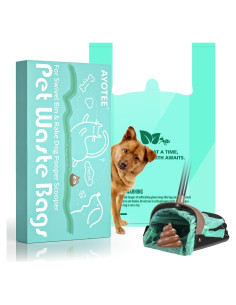 Bolsas de Poop Biodegradables AYOTEE 50 Piezas 30x49cm