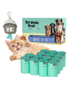 Bolsas Compostables para Perros AYOTEE 270 Unidades Biodegradables