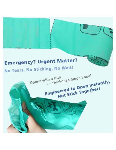 Bolsas Compostables para Perros AYOTEE 270 Unidades Biodegradables