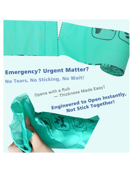 Bolsas Compostables para Perros AYOTEE 270 Unidades Biodegradables