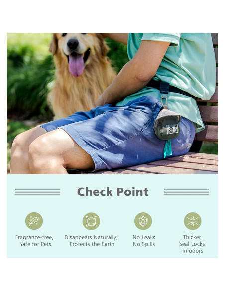 Bolsas Compostables para Perros AYOTEE 270 Unidades Biodegradables