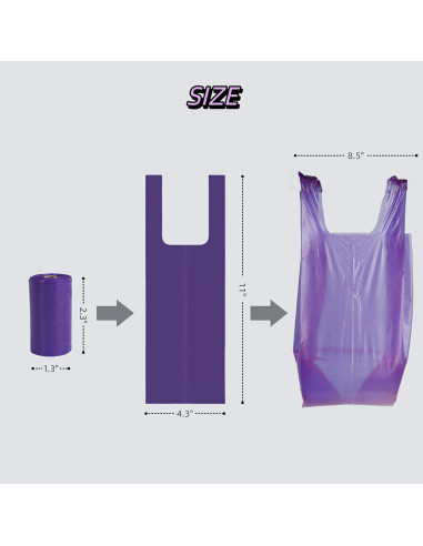 Bolsas Biodegradables para Desechos de Mascotas CWYZA - 90 Unidades