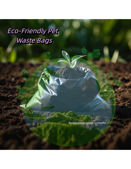 Bolsas Biodegradables para Desechos de Mascotas CWYZA - 90 Unidades