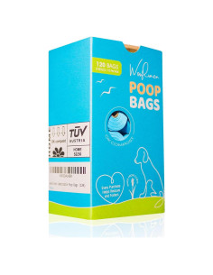 Bolsas Compostables para Perro Wooflinen 120 Unidades Grandes