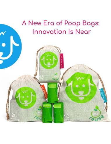 Bolsas de Caca Compostables Woofpanion 270 Unidades