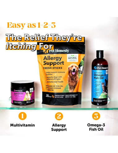 Palitos Dentales Pet Honesty 30 Unidades - Apoyo Alergias y Salud Dental