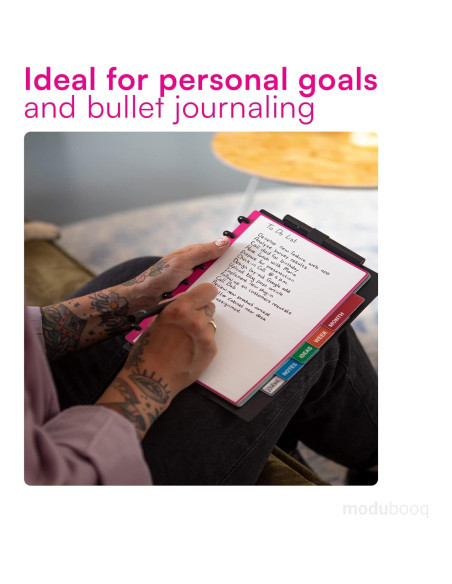 Cuaderno inteligente reutilizable A5 MODUBOOQ - 40 páginas