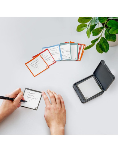 Notas Adhesivas Reutilizables Rocketbook 3x3cm con Estuche