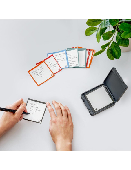 Notas Adhesivas Reutilizables Rocketbook 3x3cm con Estuche