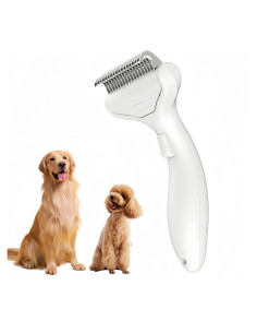 Rascador de Subpelo OYCGYLCH para Perros y Gatos - Cepillo Deshedding