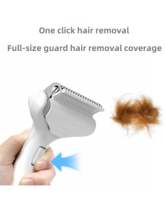 Rascador de Subpelo OYCGYLCH para Perros y Gatos - Cepillo Deshedding 2