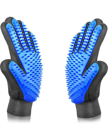Guante Acicalador para Mascotas VeniCare - Mitón 2 en 1 para Perros y Gatos