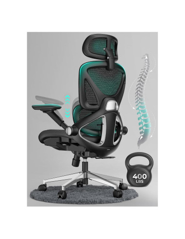 Silla de Oficina Ergonómica CAPOT con Respaldo Alto y Ajustes